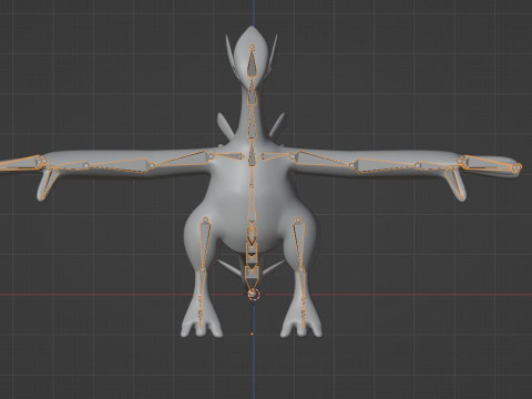 Lugia - Pokemon Model 3D