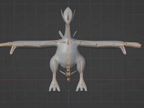 Lugia - Pokemon 3D Model