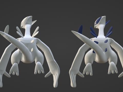 Lugia - Pokemon Model 3D