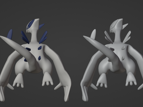 Lugia - Pokemon Model 3D