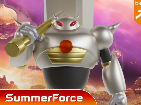 Tamagami Number Three - Dragonball Daima 3D Model