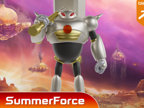 Tamagami Number Three - Dragonball Daima 3D Model