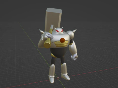 Tamagami Number Three - Dragonball Daima 3D Model