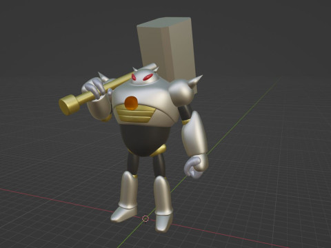 Tamagami Number Three - Dragonball Daima 3D Model