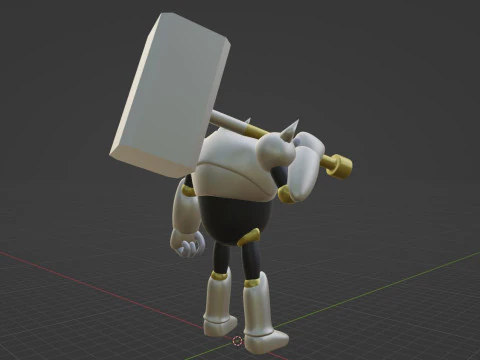 Tamagami Number Three - Dragonball Daima 3D Model