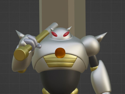 Tamagami Number Three - Dragonball Daima 3D Model
