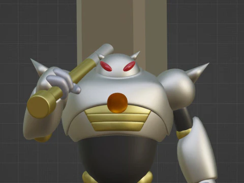 Tamagami Number Three - Dragonball Daima 3D Model
