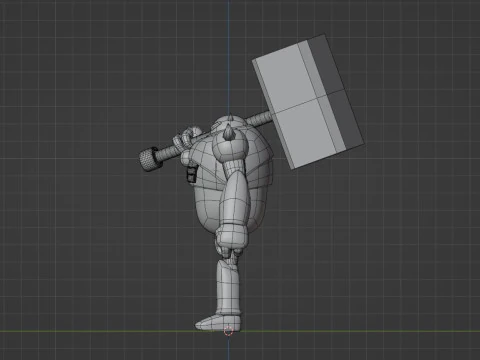 Tamagami Number Three - Dragonball Daima 3D Model