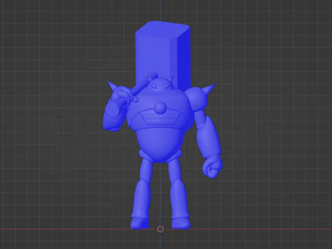 Tamagami Number Three - Dragonball Daima 3D Model