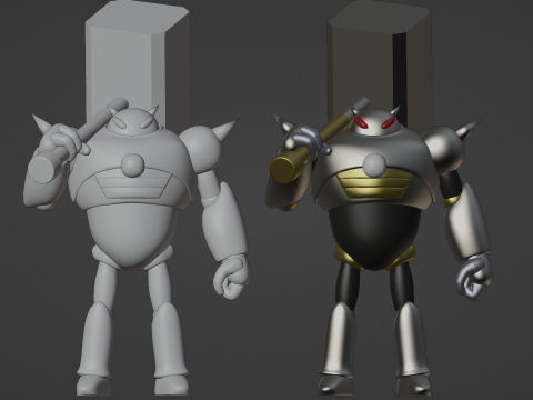 Tamagami Number Three - Dragonball Daima 3D Model