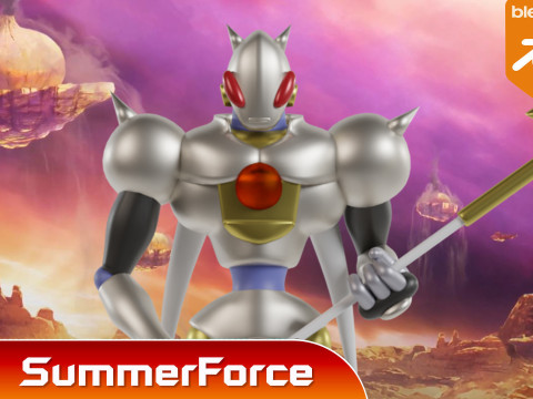 Tamagami Number Two - Dragonball Daima 3D Model