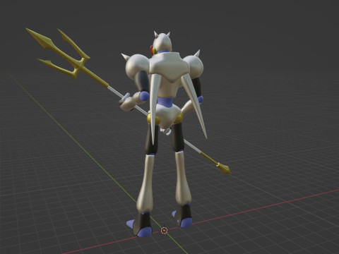 Tamagami Number Two - Dragonball Daima 3D Model