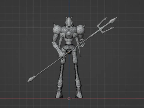Tamagami Number Two - Dragonball Daima 3D Model