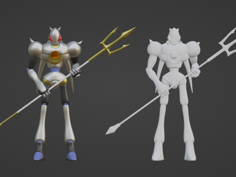 Tamagami Number Two - Dragonball Daima 3D Model