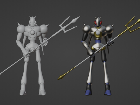 Tamagami Number Two - Dragonball Daima 3D Model