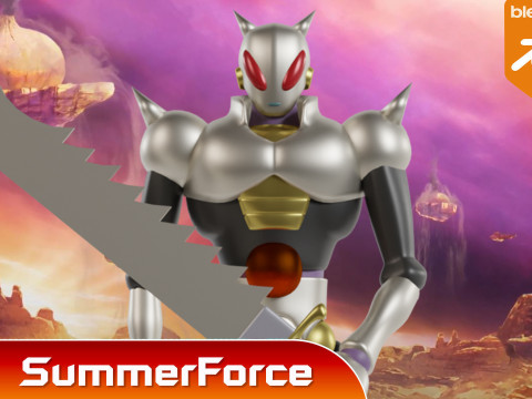 Tamagami Number One - Dragonball Daima 3D Model