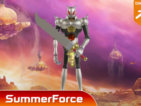 Tamagami Number One - Dragonball Daima 3D Model