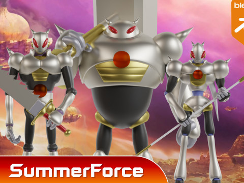 Tamagami Number One - Dragonball Daima 3D Model