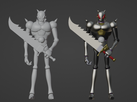 Tamagami Number One - Dragonball Daima 3D Model