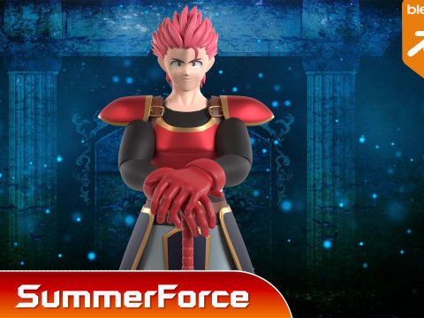 Roka - Dragon Quest The Adventure of Dai 3D 모델