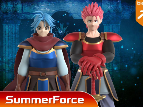 Roka - Dragon Quest The Adventure of Dai 3D 모델
