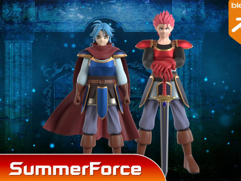 Roka - Dragon Quest The Adventure of Dai 3D 모델
