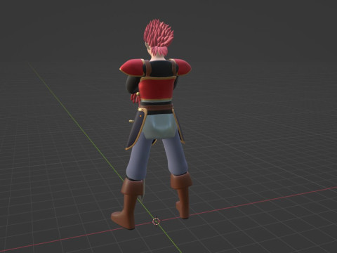 Roka - Dragon Quest The Adventure of Dai 3D 모델