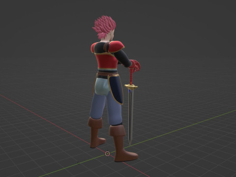 Roka - Dragon Quest The Adventure of Dai 3D 모델