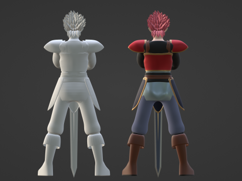 Roka - Dragon Quest The Adventure of Dai 3D 모델