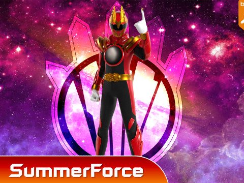 GozyuWolf - No1 Sentai Gozyuger 3Dモデル