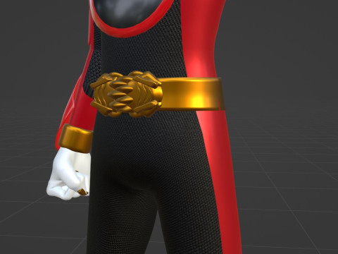 GozyuWolf - No1 Sentai Gozyuger 3Dモデル