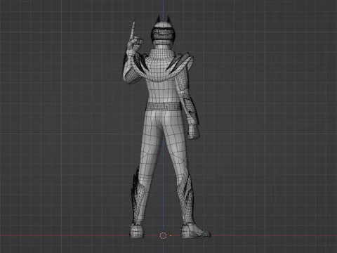 GozyuWolf - No1 Sentai Gozyuger 3D Model