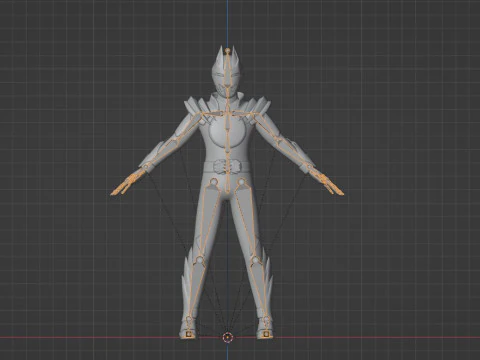 GozyuWolf - No1 Sentai Gozyuger 3D Model