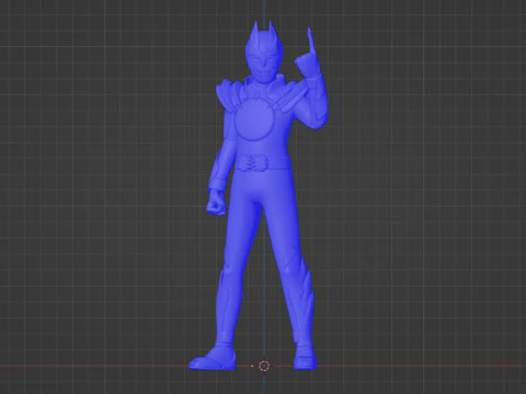 GozyuWolf - No1 Sentai Gozyuger 3D Model