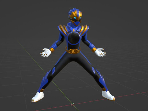 GozyuLeon - No1 Sentai Gozyuger 3D Model