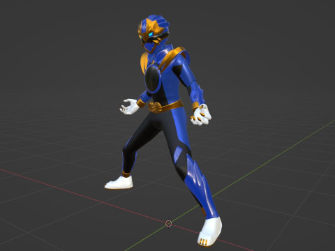 GozyuLeon - No1 Sentai Gozyuger 3D Model