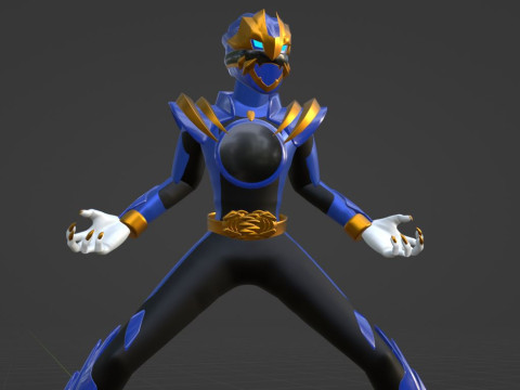 GozyuLeon - No1 Sentai Gozyuger 3D Model