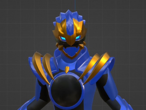 GozyuLeon - No1 Sentai Gozyuger 3D Model