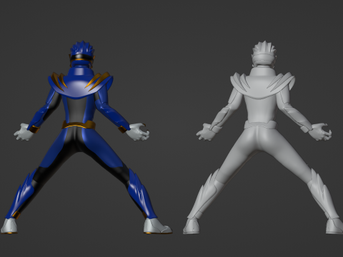GozyuLeon - No1 Sentai Gozyuger 3D Model