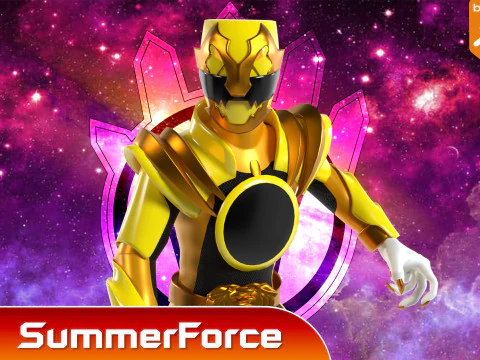 GozyuTyranno - No1 Sentai Gozyuger 3D Model