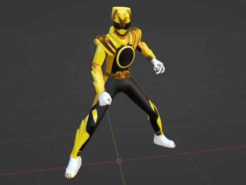 GozyuTyranno - No1 Sentai Gozyuger Modello 3D