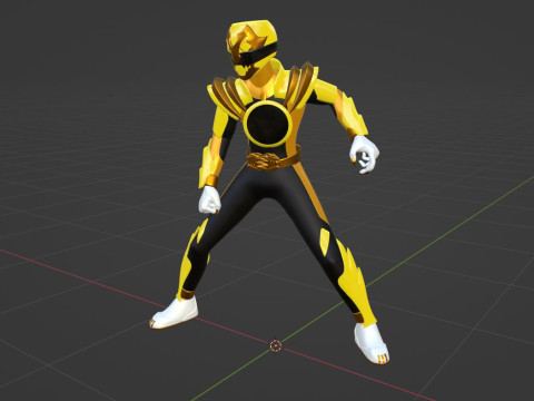 GozyuTyranno - No1 Sentai Gozyuger Modello 3D