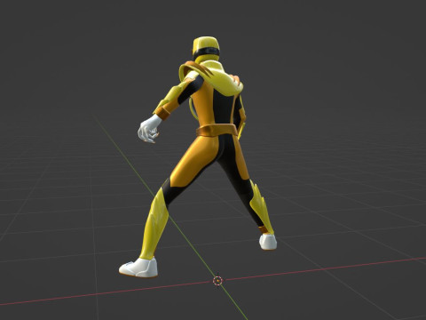 GozyuTyranno - No1 Sentai Gozyuger Modello 3D