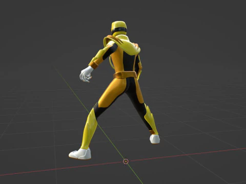 GozyuTyranno - No1 Sentai Gozyuger 3D Model