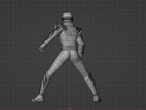 GozyuTyranno - No1 Sentai Gozyuger 3D Model