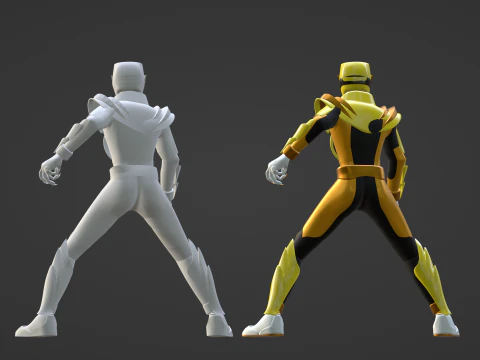 GozyuTyranno - No1 Sentai Gozyuger 3D Model