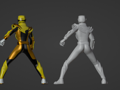 GozyuTyranno - No1 Sentai Gozyuger Modello 3D
