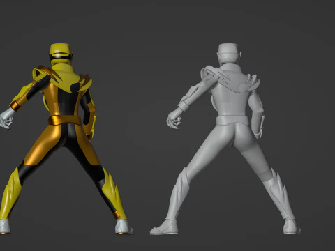 GozyuTyranno - No1 Sentai Gozyuger 3D Model