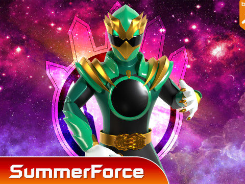 GozyuEagle - No1 Sentai Gozyuger 3D Model