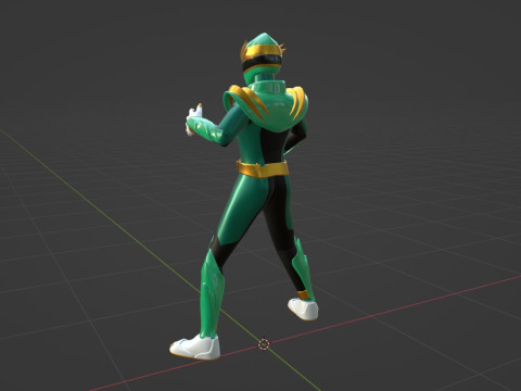 GozyuEagle - No1 Sentai Gozyuger 3D Model